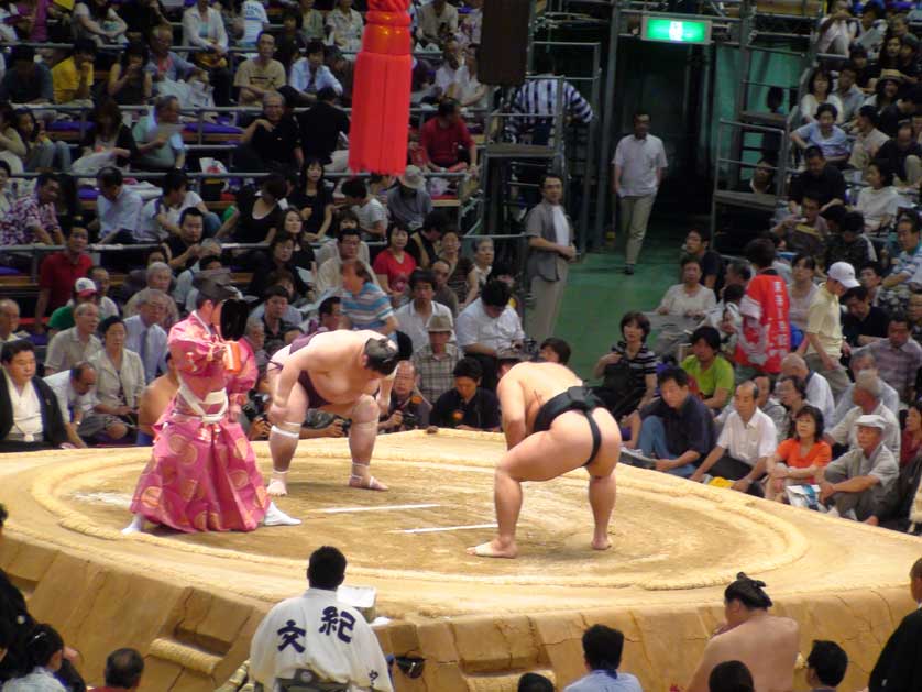 Sumo tournament.