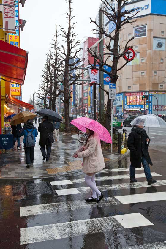 Rainy day, Tokyo