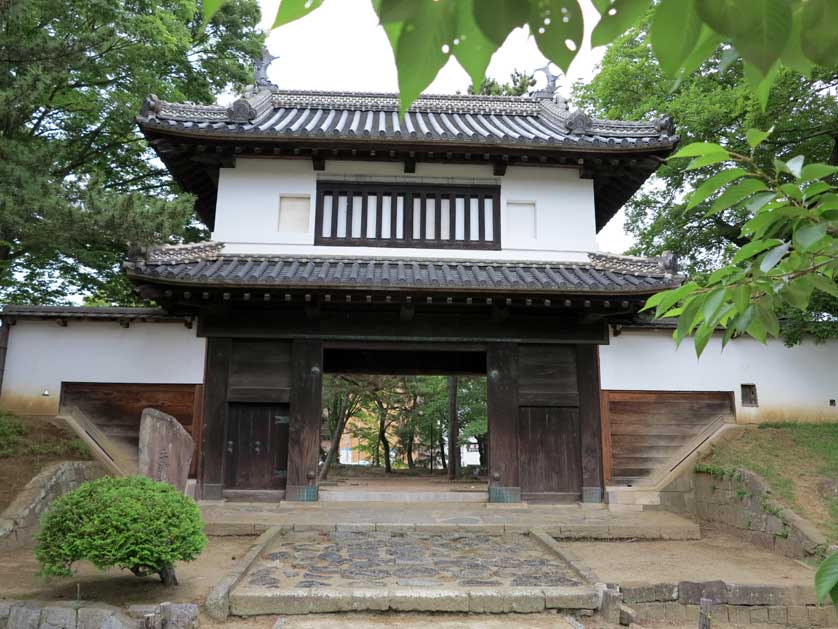Yagura Gate, Tsuchiura Castle, Ibaraki Prefecture, Japan.