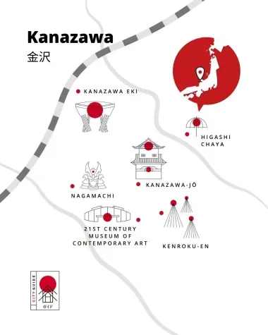 Kanazawa Map