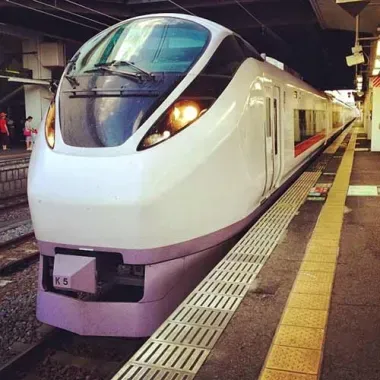 E657 Limited Express Train on the Joban Line