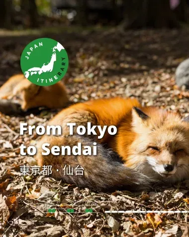 Must-sees on the journey from Tokyo to Sendai