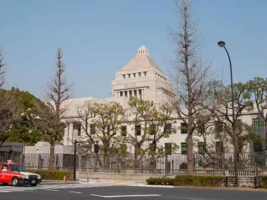 National Diet Building, near Kokkaigijido-mae Station, Chiyoda Line