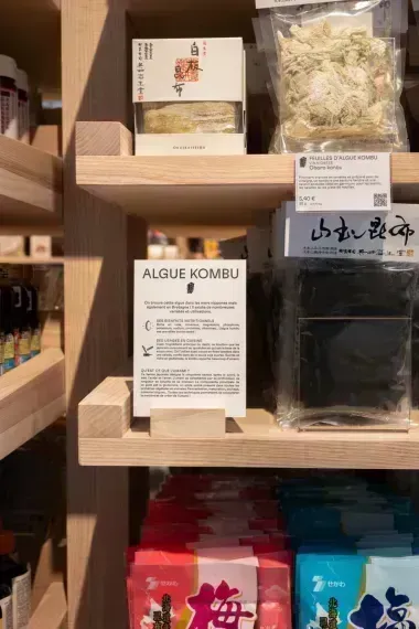 épicerie irasshai paris concept store produits japonais algues