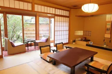 Une chambre du ryokan Arashiyama Benkei