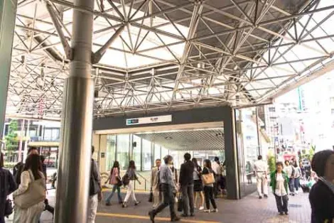 Entrance to Ebisu Station