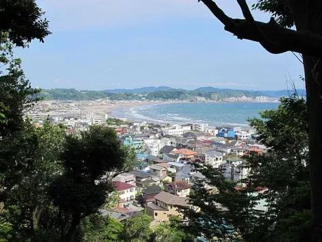 Bay View from the Kamakura Hase-dera Temple
