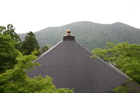 Le toit du Kurama-dera
