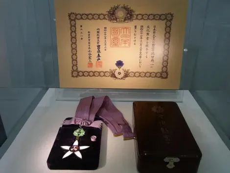 The Order of the Culture given by the Emperor himself on Nov. 3rd