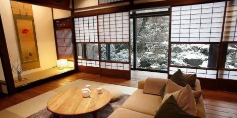 La maison Honganji à Kyoto
