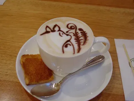 A Totoro coffee after your visit?