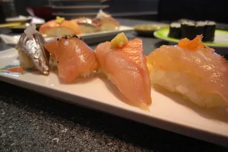 Plateau sushi