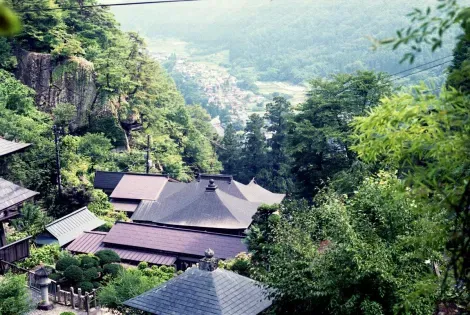 Yamadera temple, Yamagata 