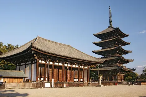Kofukuji, ein wichtiger buddhistischer Tempel in Nara
