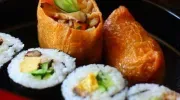 Sushi, un plato que utiliza vinagre de arroz