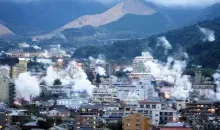 Beppu, capital de los onsen, aguas termales