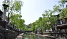 El canal de Kinosaki Onsen