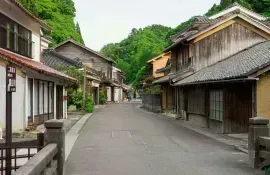 The mining village of Iwami Ginzan, with its UNESCO-listed silver mines 